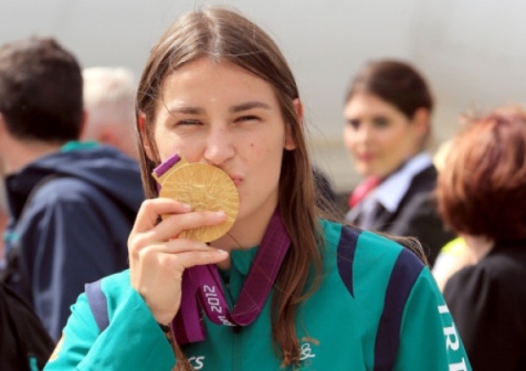 Katie Taylor, Gold Medal Women's Lightweight, 2012 Olympic Gold Winner, Credit: Leinster Leader 
