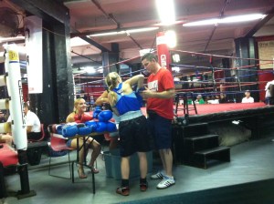 Gleasons Gym.Gloving Up.07192013