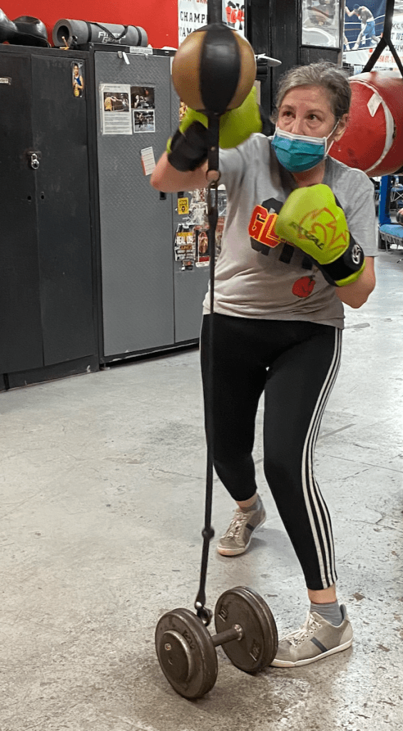 Double end bag, Gleason's Gym